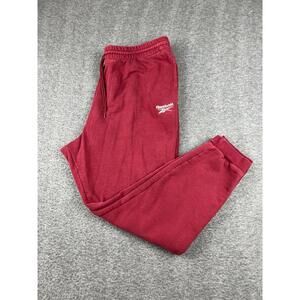 Reebok Men's Red Casual Sweatpants 2XL